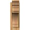 Ekena Millwork Merced Rough Sawn Traditional Outlooker, Western Red Cedar, 6"W x 18"D x 18"H OUT06X18X18MRC01RWR - alternate 4